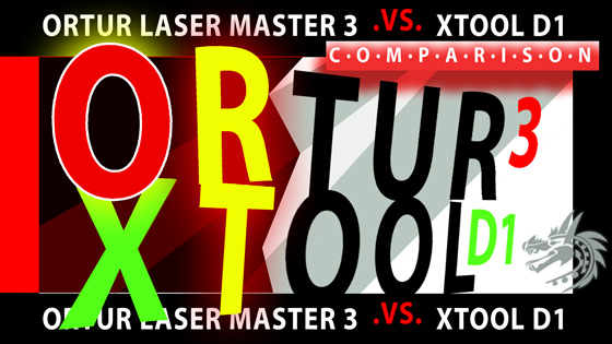 OLM 3 vs xTool D1