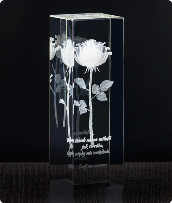 3d gravur blume 560