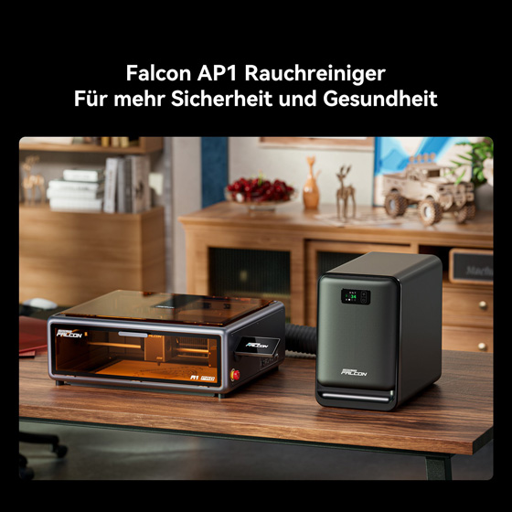 creality falcon a1 pro rauchreiniger optional dragoncut