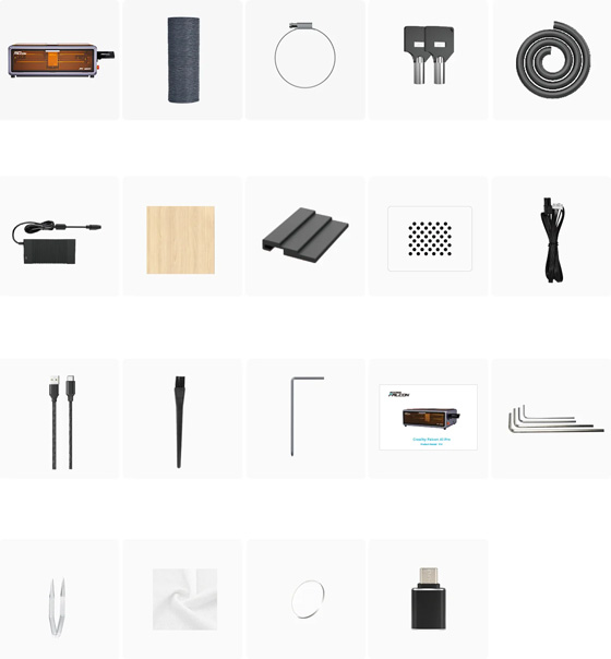 creality falcon a1 pro zubehoer dragoncut