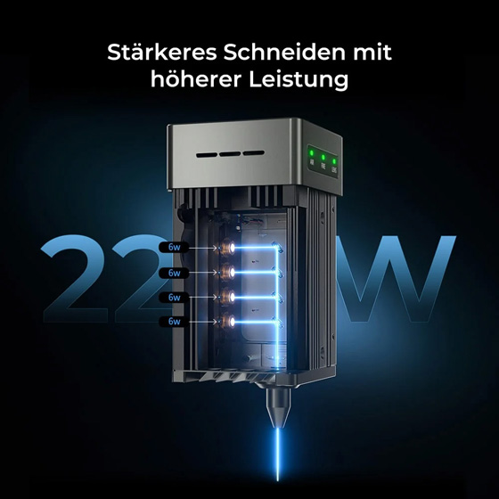 creality staerker schneiden 22watt dragoncut