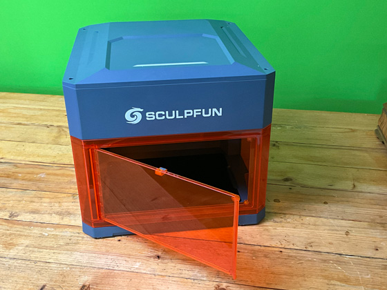 sculpfun icube ultra tuer auf