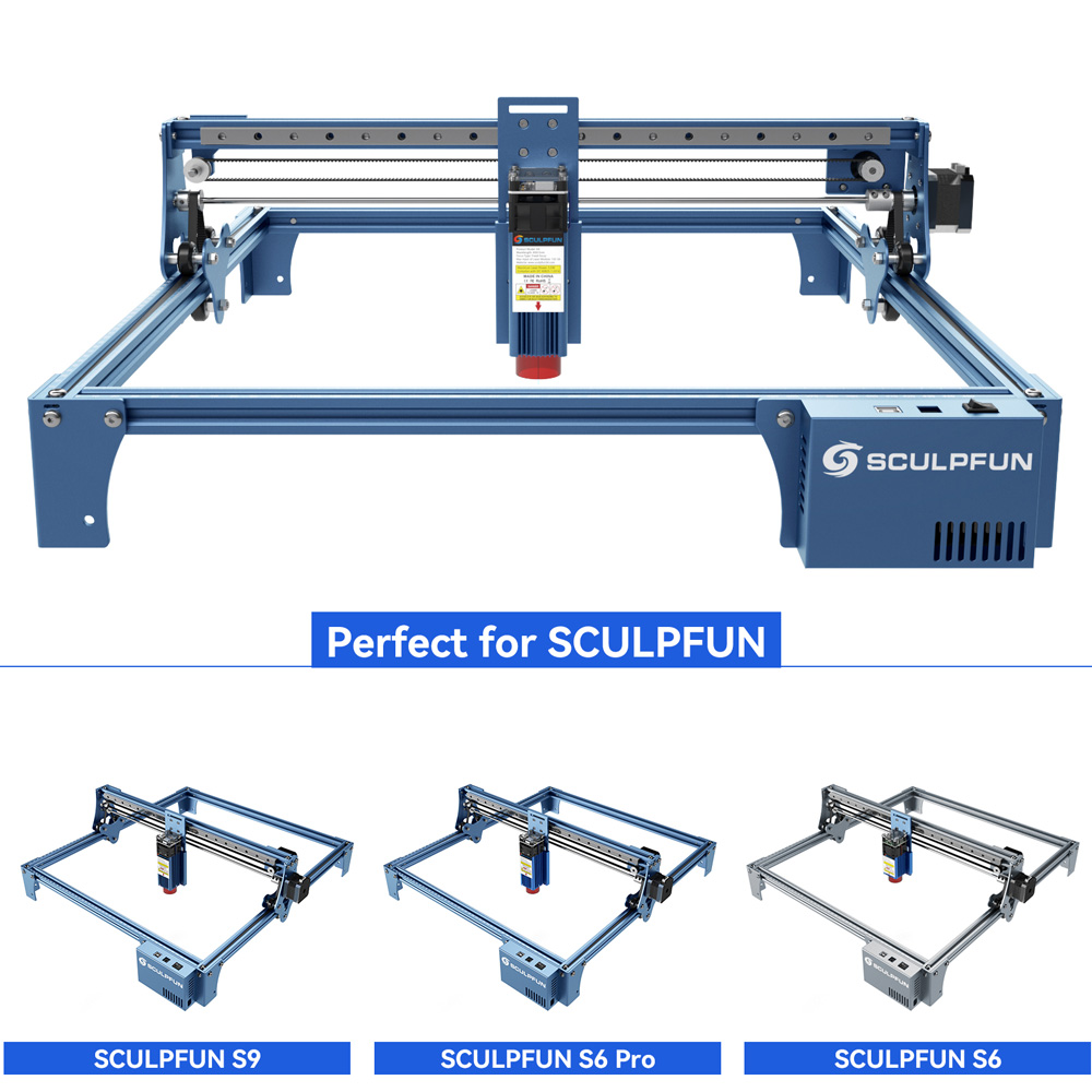 dragoncut sculpfun x achse ueberblick 1000