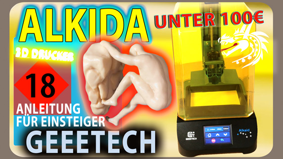 Geeetech Alkaid 3D Resin Drucker