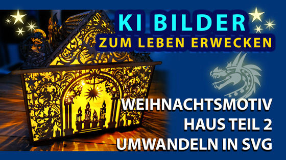 Weihnachtshaus Weihnachtsmotiv