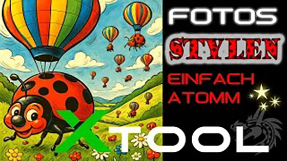 xTool Atomm - Perfekter Fotostyler