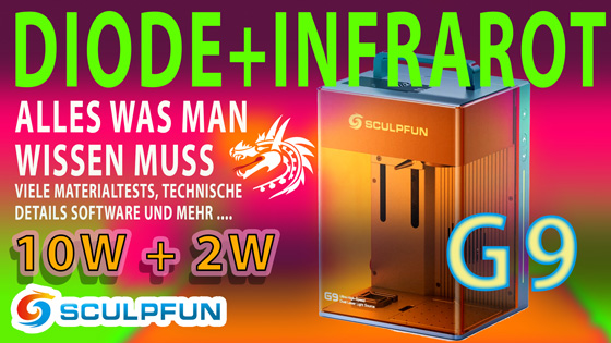 Der G9 von Sculpfun