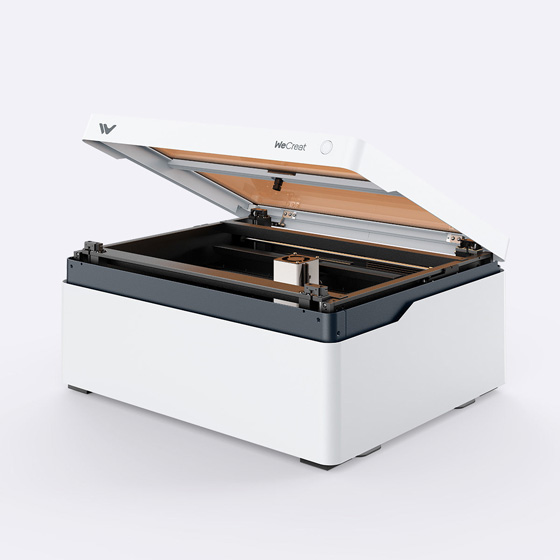 dragoncut vision 20watt vorne deckel auf wecreat 560